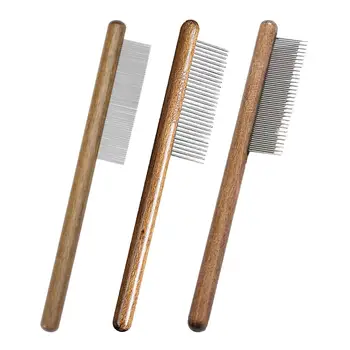 Деревянная расческа для домашних животных, аксессуары для ухода за домашними животными, Инструмент для удаления волос